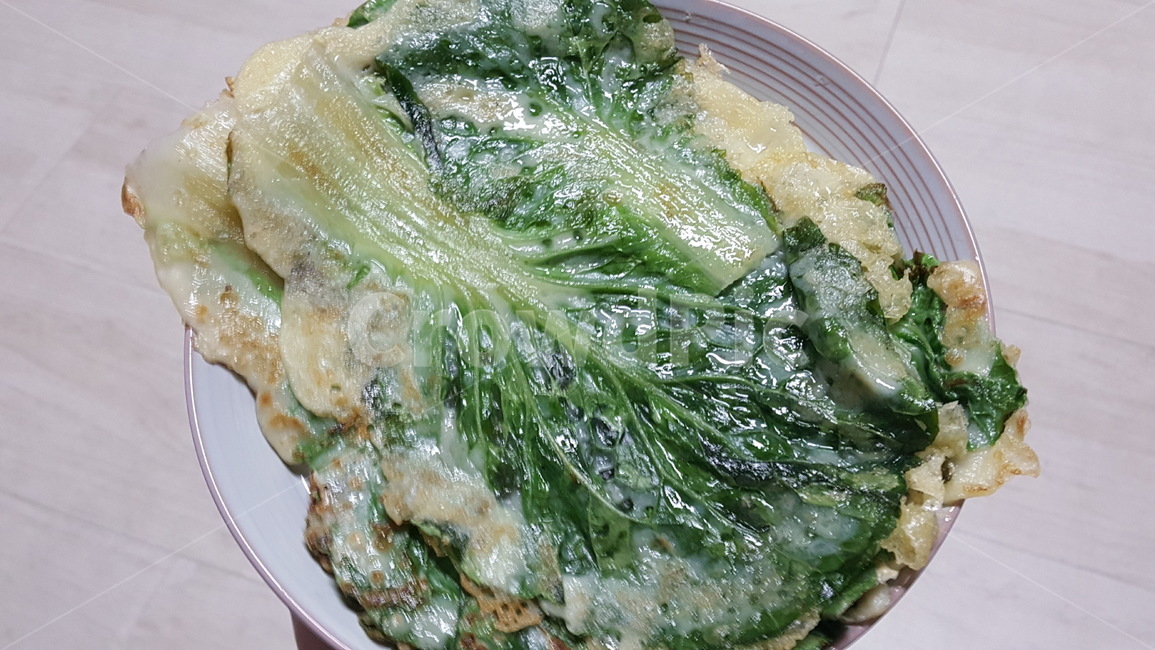 봄동전,봄동,전,요리,음식,food