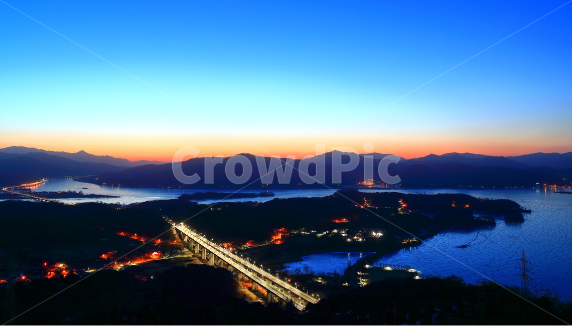 두물머리,양평,아침,일출,여명,자연,풍경,nature,landscape,야경,밤,nightscape,night,교통,교통수단,traffic,transportation,scenery,outdoors,옥외,경치,road,도로,aerial view,조감도