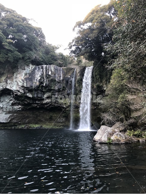 자연,폭포,제주,제주도,힐링,배경,배경화면