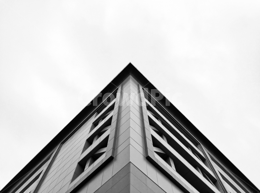 building,architecture,sky,square,arrow,up,edge,seoul,korea,city,silhouette,sculpture,mono,흑백,모노톤,monochrome,black and white,건축물,건물외관,exterior,building,structure,architecture,construction