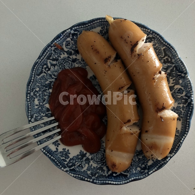 소세지,닭가슴살소세지,음식,한끼,간식,케찹