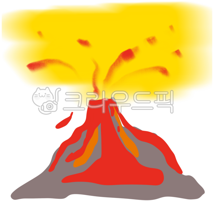 화산,화산폭발,화산일러스트,화산그림,활화산,산,화산활동,마그마,용암,지하,화산재,마그마활동,용암분출,불기둥,화산이미지,화산요소,화산그래픽