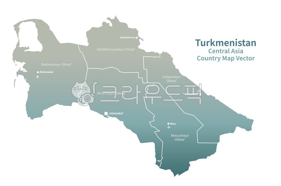 turkmenistan,border,country,Central Asia,Asia,centralasia,vector,Turkmenistan,map,Border