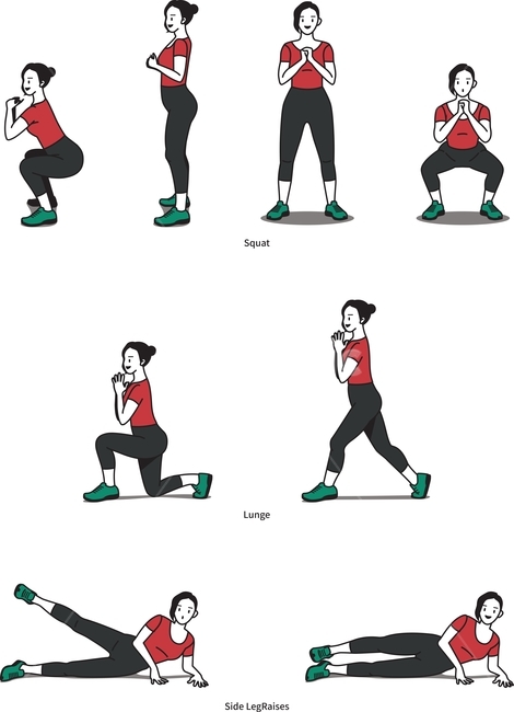Side leg raises,thighs,home training,squat,work out,health,lunge,body,thigh exercise,sidelegraises,fitness,muscle,female