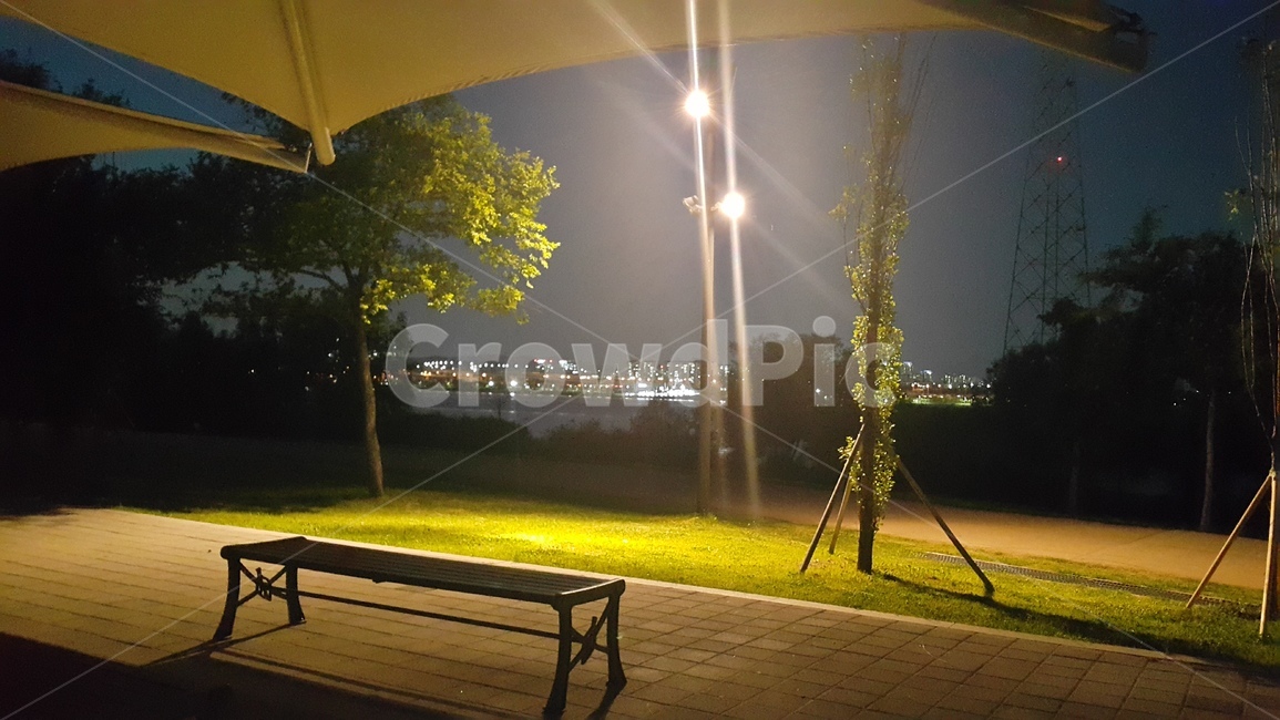 한강,밤,가로등,낭만,여유,일상,도시,쉼,휴식,산책,공원,야경,밤,풍경,nightscape,night,landscape,bench,벤치,furniture,가구