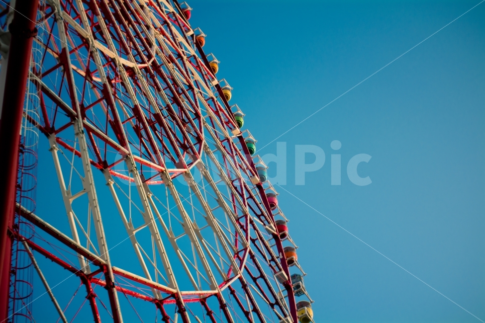 일본,도쿄,동경,오다이바,대관람차,하늘,동그라미,일상,데일리,여행,연휴,스냅,놀이공원,놀이동산,놀이터,amusement park,playground