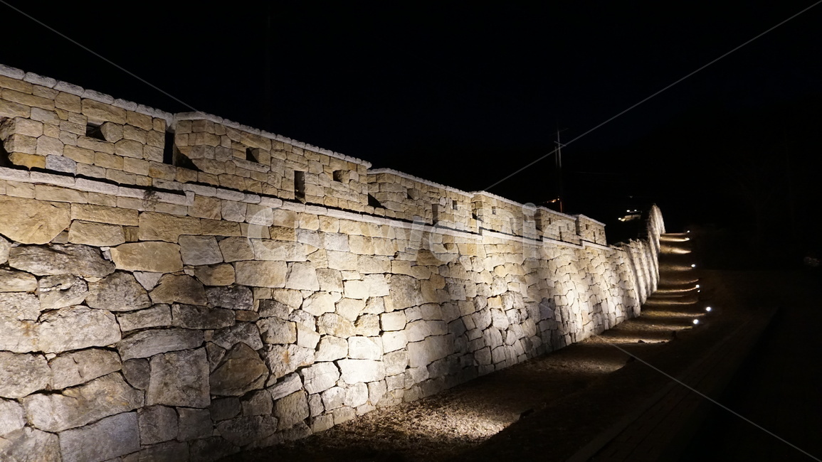 벽,성벽,건축물,오재,성,야경,담장,야경,밤,풍경,nightscape,night,landscape