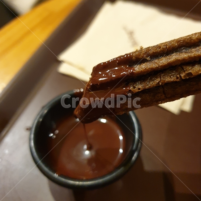 달콤,초콜릿,간식,츄러스,초코시럽,음식,식재료,요리,food,cook,meal,dishes,food reserves,디저트,간식,후식,dessert,snack