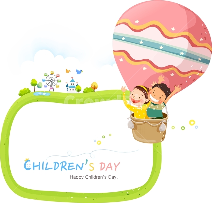 cloud,character,hot air balloon,children,person,background,bird,sight,illustration,event,Childrens Day,calligraphy
