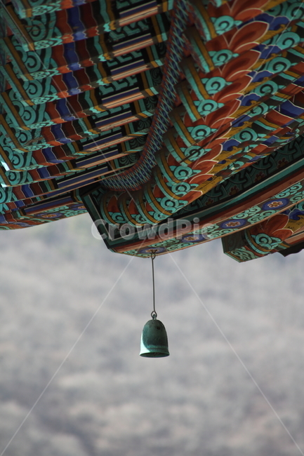 한국전통,단청,풍령,종,bell,종교,신앙,religion,belief,faith
