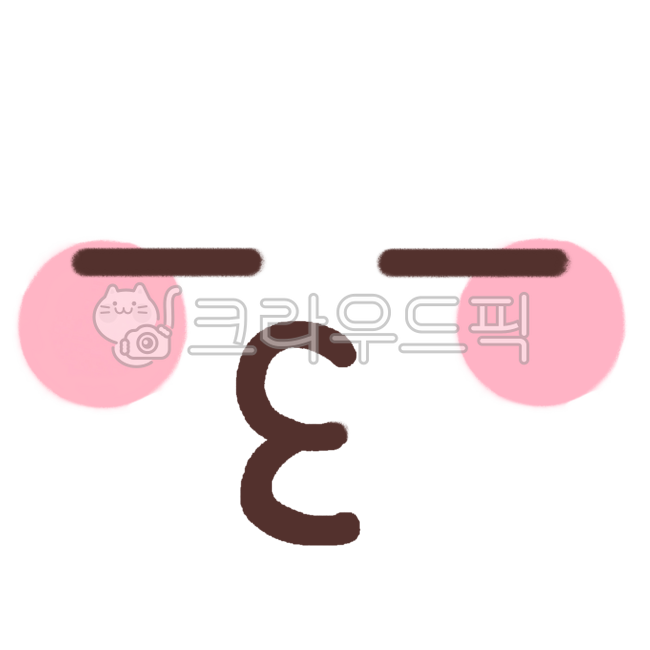표정,귀여운,이모티콘,이모지,뽀뽀,뾰루퉁,얼굴