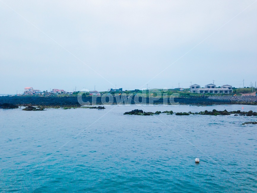 제주도,바다,풍경,여름,파도