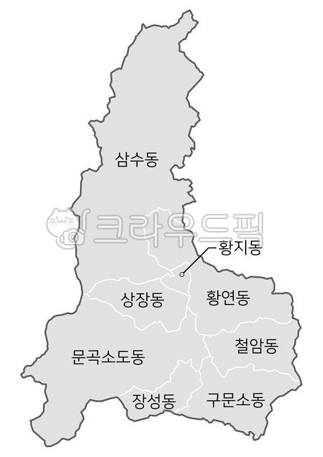 Gangwondo,Taebaek City Map,Taebaek City,Gangwondo map,Taebaek,Taebaek City Administrative Map,map,Gangwondo administrative map,map of korea