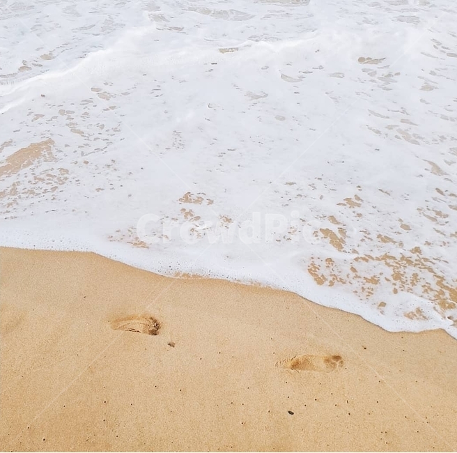 바다,여름,파도,모래,발자국,해변,바다,beach,sea