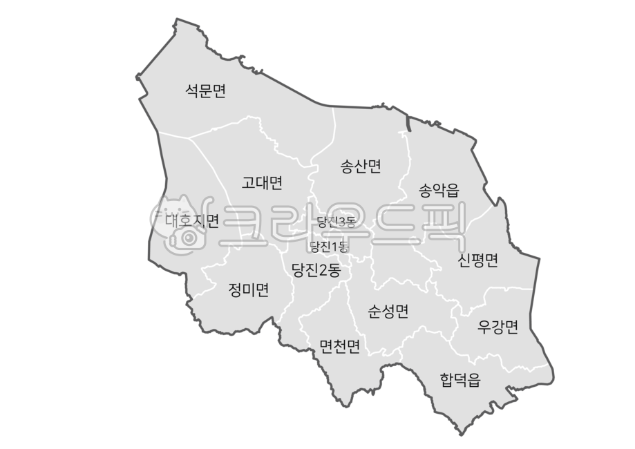 당진시행정지도,당진시행정구역,당진시지도,충청남도당진시지도,당진시,한국지도,행정지도,지도,한국