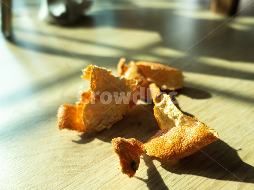 귤,껍질,오렌지,껍데기,쓰레기,햇빛,주황,잔여,여분