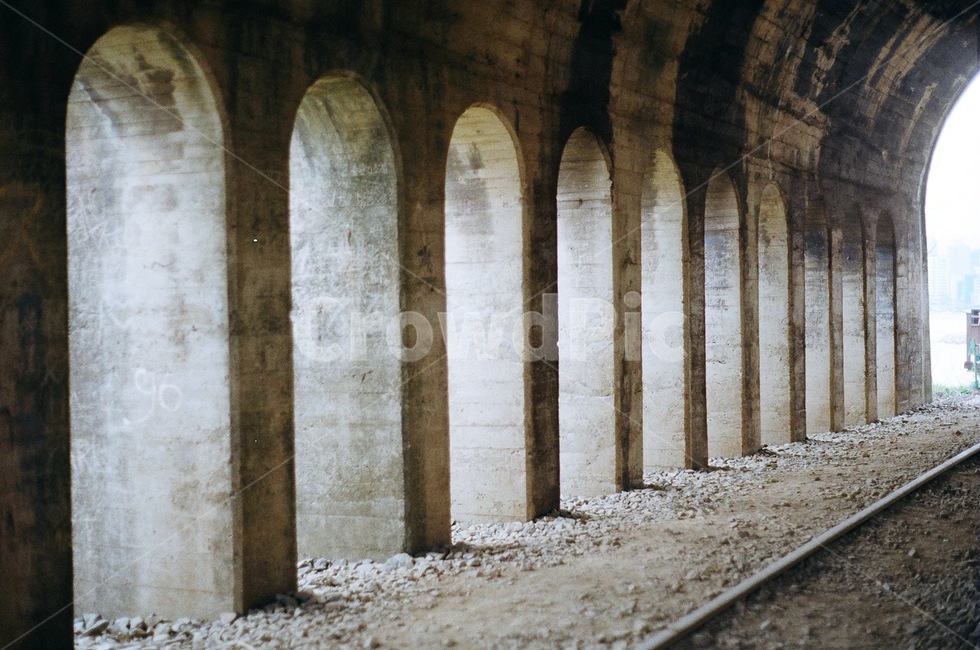 기찻길,터널,달맞이길,부산,train
