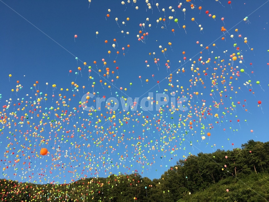 하늘,풍선,푸른하늘,sky,풍경,landscape,balloon,colorful