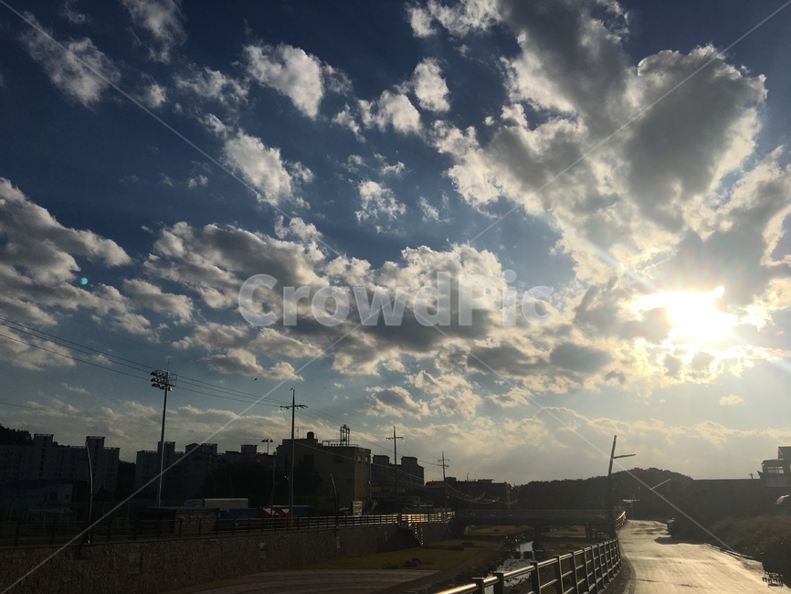 구름,맑은날,하늘,풍경,쾌청,바다,전경,자연,풍경,nature,landscape,outdoors,옥외