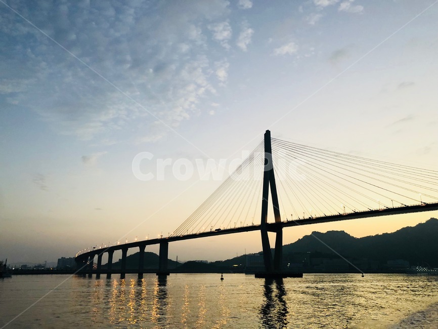 하늘,일몰,다리,풍경,바다,자연,풍경,nature,landscape,building,건물,bridge