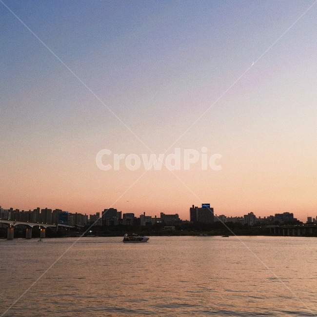 망원동,한강,서울,하늘,노을,nature,자연,한국도시풍경,한국도시경관,korea cityscape