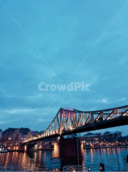 독일,다리,야경,강,풍경,야경,밤,풍경,nightscape,night,landscape,건축물,건물외관,exterior,building,structure,architecture,construction,건물,bridge