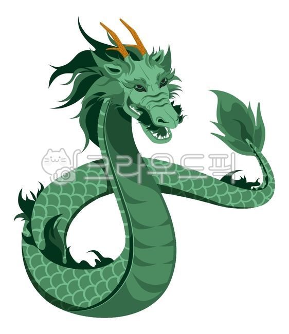 새해, dragon, 명절, 추석, 동양용, 사진,이미지,일러스트,캘리그라피 - 라일락별작가