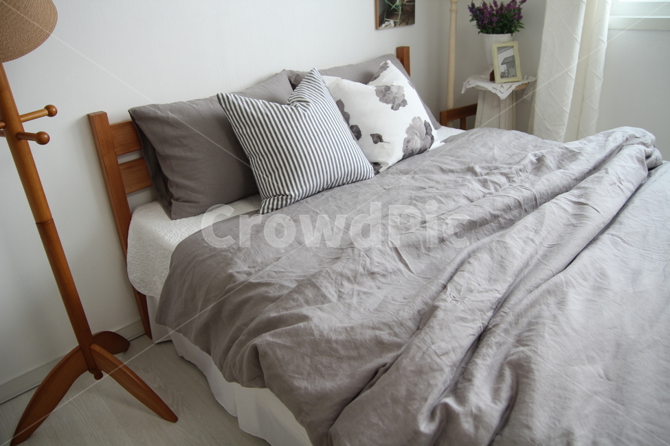 회색이불,그레이,예쁜방,인테리어,linen,인테리어,실내디자인,interior design