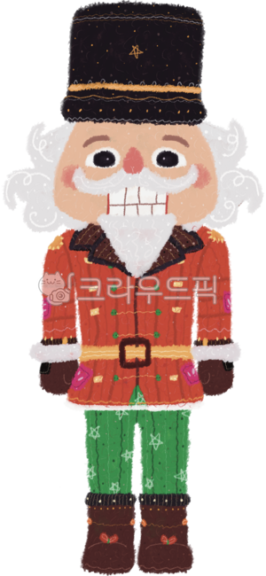 Nutcracker,nutcracker,winter,Christmas,doll,Christmas illustration,hand drawing,illustration,decoration,toy soldier,toy,winter feeling,soldier illustration,year-end,cute character,smile,face,season graphic,Northern Europe,Northern Europ