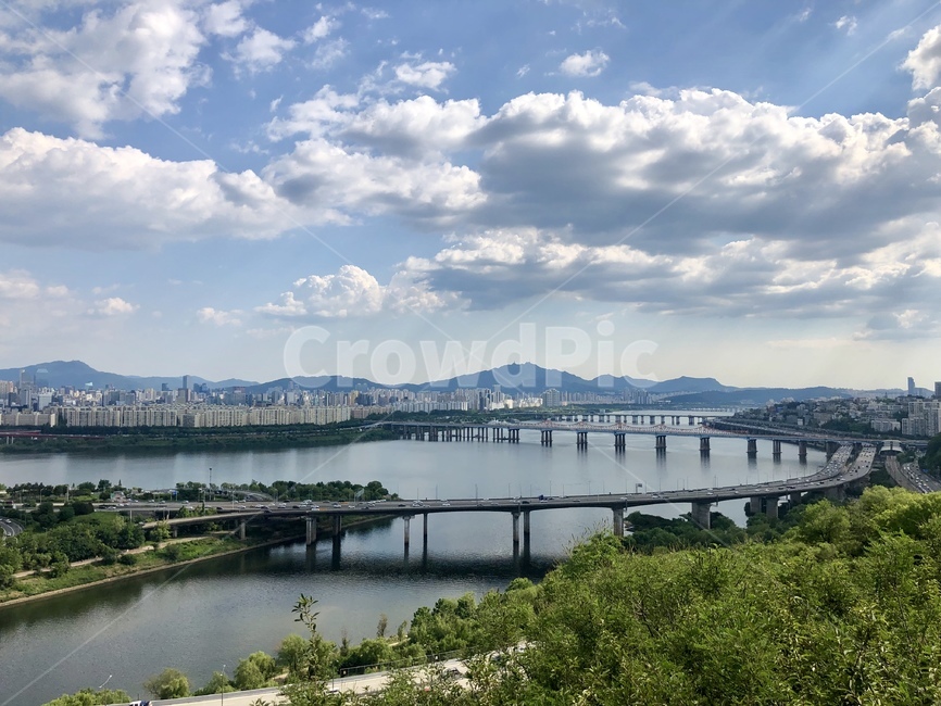 한강,풍경,전망,응봉산,응봉산팔각정,용비교,여름,서울,한강풍경,동호대교,도시,풍경,city,landscape