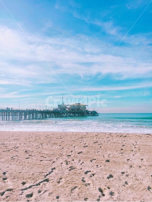 water,물,waterfront,워터프론트,독,dock,교각,pier,포트,port,다리,bridge,하늘,바다,해변,파도,sky,cloud,sea,ocean,beach,미국,america,losangeles,landscape,scenery,scene,view