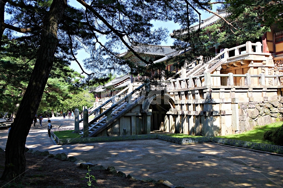 불국사,경주,절,사찰,국보,보물,전통,기와집,집,한옥