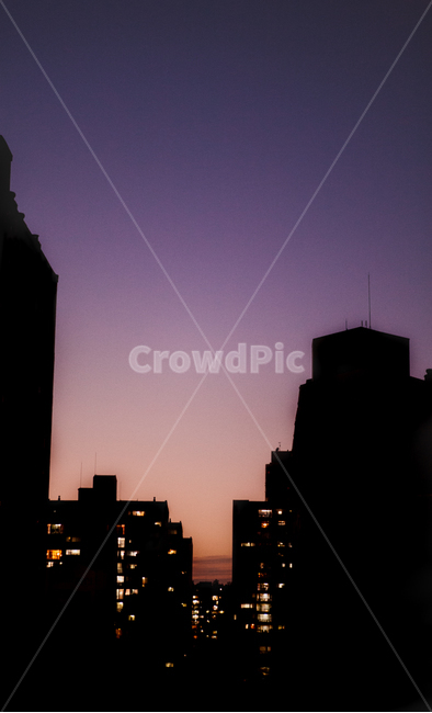 보라빛,노을,sunset,밤하늘,sky,야경,밤,풍경,nightscape,night,landscape,도시,city,silhouette,실루엣,nature,자연