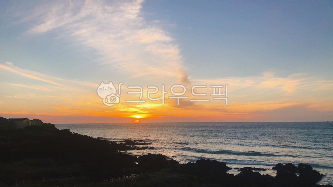 하늘,일몰,자연,제주도,redsky