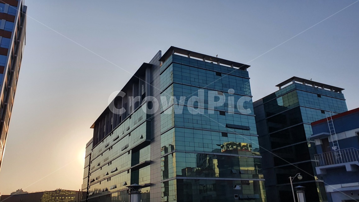 officebuilding,사무실건물,building,건물,석양