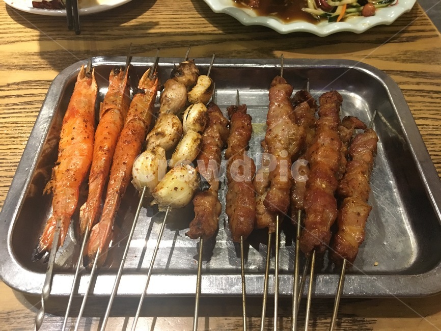 양꼬치,꼬치,꼬치구이,새우꼬치,마늘꼬치,중국음식,중국요리