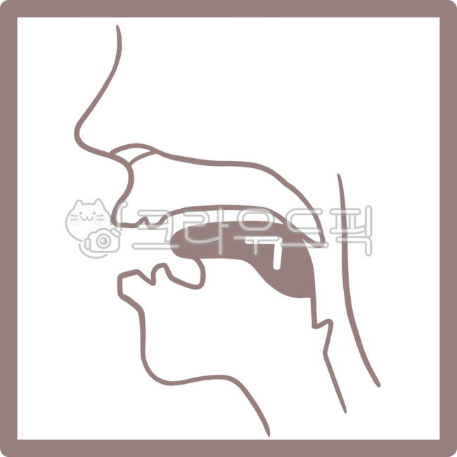 한글, 한글창제원리, 연구개음, 발음, 발음기관, 사진,이미지,일러스트,캘리그라피 - 코지코아작가