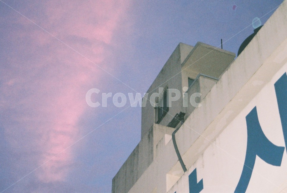 필름,하늘,핑크,노을,감성,필름사진,film,filmphotography,sky,구름,색감,pink,blue