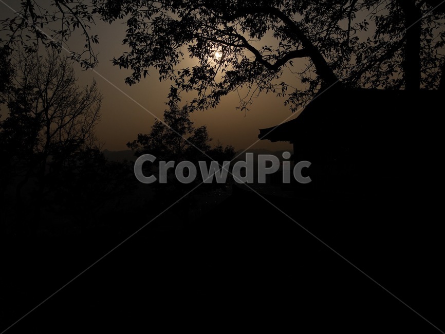 저녁풍경,야경,저녁노을,석양,그림자,자연,풍경,nature,landscape,실루엣,그림자,silhouette,shadow,outdoors,옥외