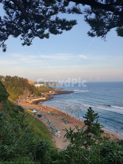 제주도,바다,중문,중문해수욕장,해수욕장,노을,서핑,ocean,sea,자연,명소,관광명소,관광지
