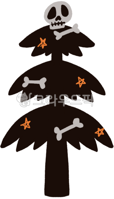 Halloween,Halloween,Halloween Day,Halloween Illustration,Halloween Image,Skull,Tree