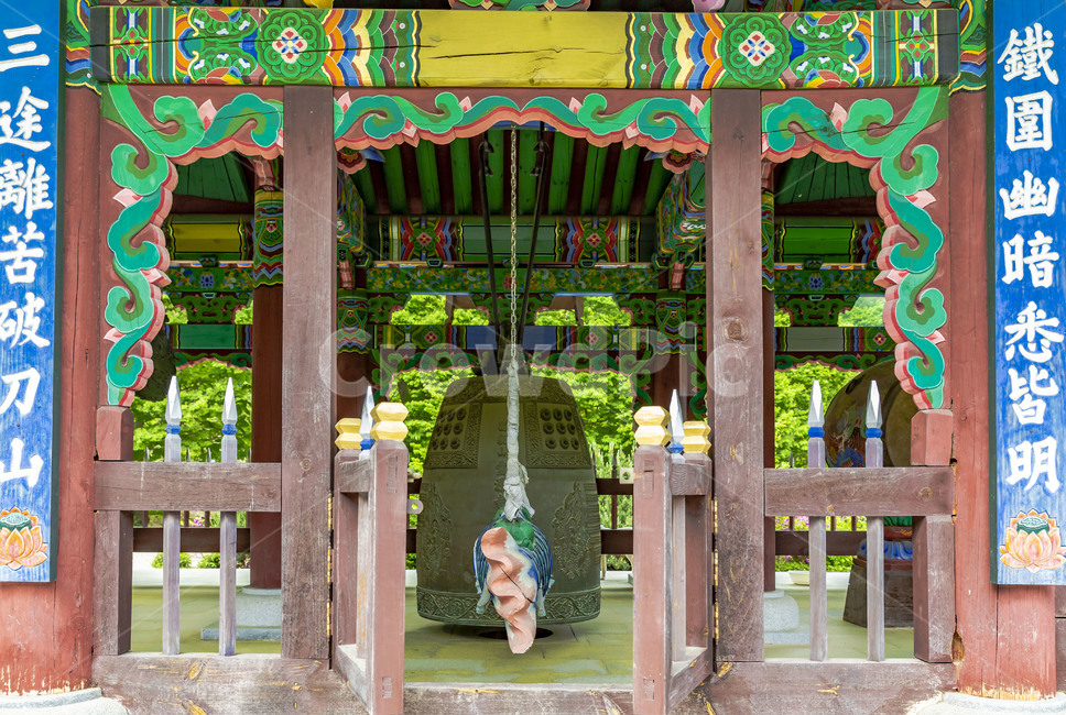 영원사,종각,범종,불교,사찰,고찰,단청,한국전통,한국문화,korean traditional,korean culture