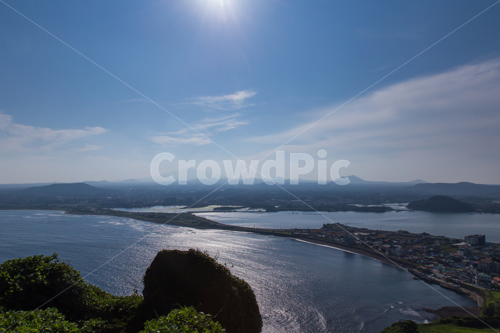 성산일출봉,제주도,풍경,바다,자연