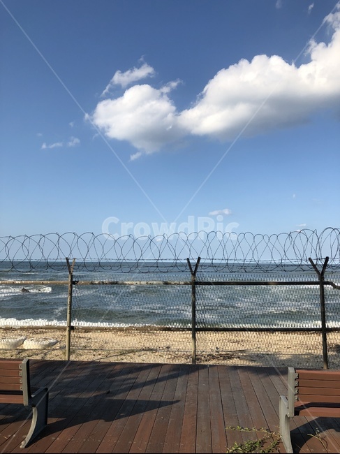 하늘,바다,파란하늘,구름,구름바다,정동지,바닷가,해수욕장,여름하늘,여름바다