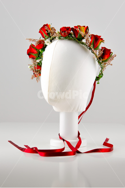 화관,마네킹,flower,coronet,코로넷,꽃,꽃화관