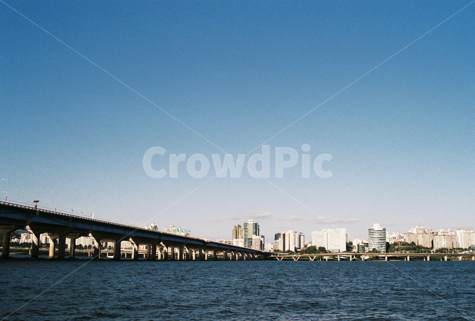한강,바다,여름,하늘,필름카메라,도시,풍경,city,landscape,building,건물