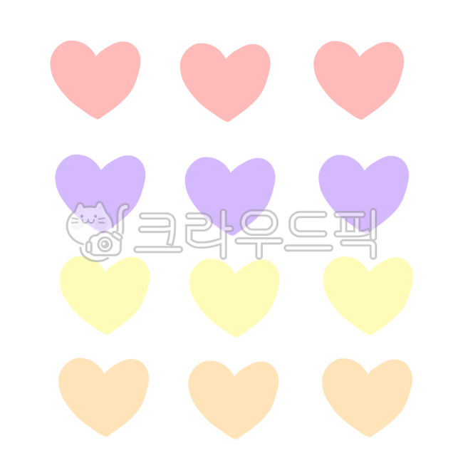 하트,하트스티커,하트일러스트,하트모양,하트라벨