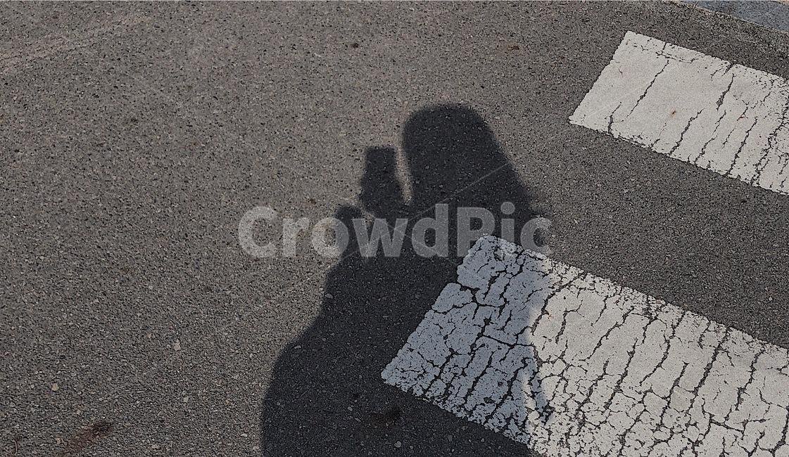 그림자,사람,도로,shadow,횡단보도