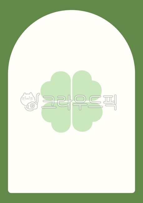 그림,일러스트,안내문,일러스트레이션,벡터,background,네잎,네잎클로버,클로버,행운,초록색