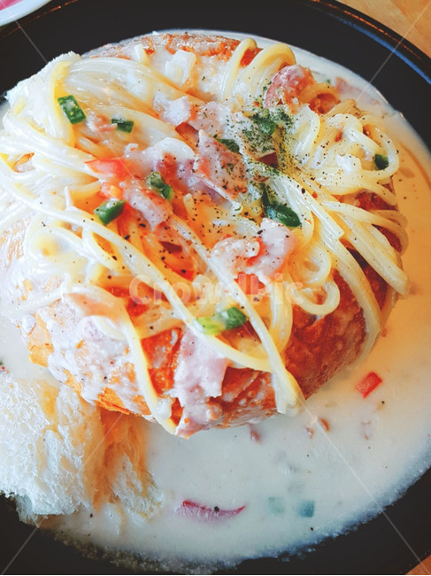 양식,스파게티,빠네,크림스파게티,음식,푸드,외식,베이컨,spagetti,crem,bacon,food,식사,레스토랑